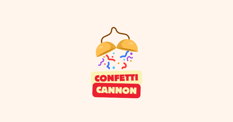 Confetti Cannon: Page Party