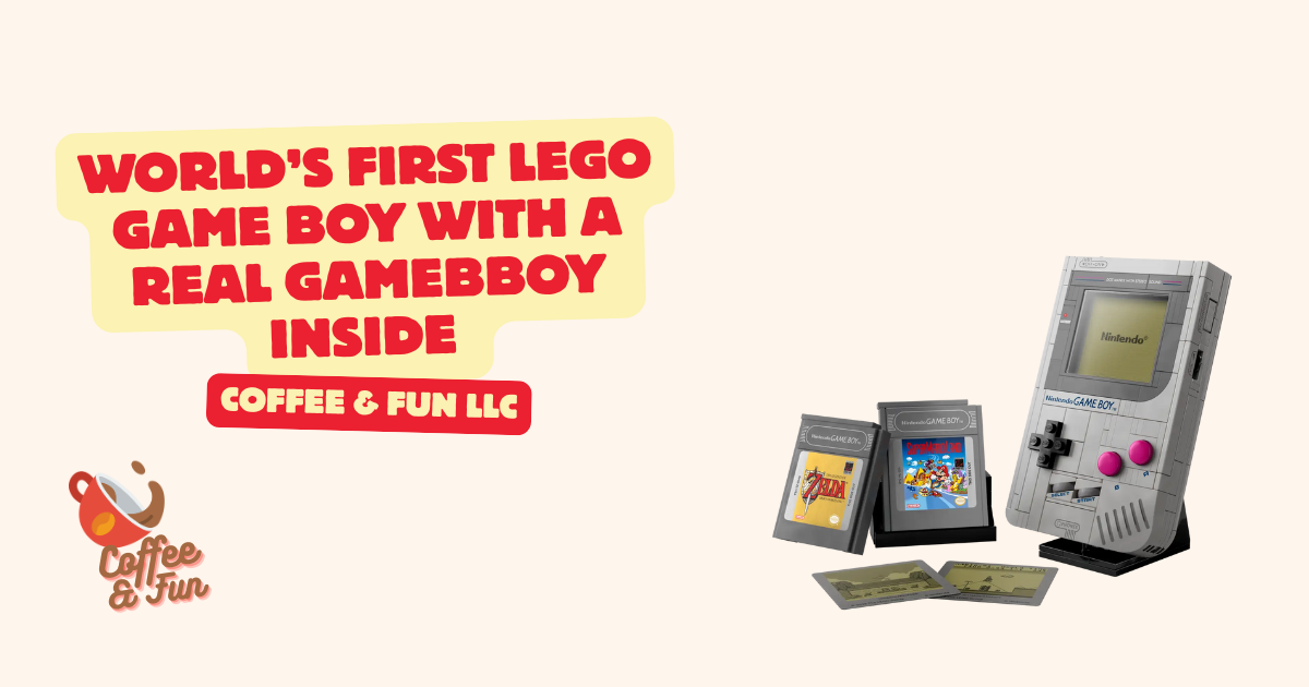 Fitting a Real Game Boy Inside LEGO's Set